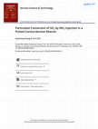 Research paper thumbnail of Particulate Conversion of SO2by NH3Injection in a Pulsed Corona Aerosol Reactor