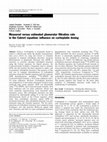 Research paper thumbnail of Measured versus estimated glomerular filtration rate in the Calvert equation: influence on carboplatin dosing