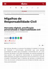 Research paper thumbnail of Mercados digitais, precificação personalizada e responsabilidade civil