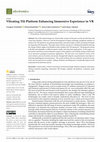 Research paper thumbnail of Vibrating Tilt Platform Enhancing Immersive Experience in VR