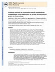 Research paper thumbnail of Substrate specificity of an elongation‐specific peptidoglycan endopeptidase and its implications for cell wall architecture and growth of<i><scp>V</scp>ibrio cholerae</i>