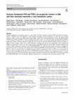 Research paper thumbnail of Immune checkpoints PVR and PVRL2 are prognostic markers in AML and their blockade represents a new therapeutic option