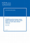 Research paper thumbnail of Complementarities between Labour Market Institutions and Their Causal Impact on Youth Labour Market Outcomes