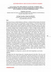 Research paper thumbnail of SANAL BAĞLANTILARIN GERÇEK YALNIZLIKLA İLİŞKİSİ: LİSE ÖĞRENCİLERİNDE AKILLI TELEFON BAĞIMLILIĞI VE SOSYAL MEDYA KULLANIMININ YALNIZLIK ÜZERİNDEKİ ETKİSİ