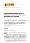 Research paper thumbnail of Changements anthroponymiques et migration : la commune de Certeze, au nord-ouest de la Roumanie