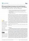 Research paper thumbnail of Environmental Impact Evaluation of University Integrated Waste Management System in India Using Life Cycle Analysis