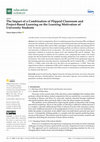 Research paper thumbnail of The Impact of a Combination of Flipped Classroom and Project-Based Learning on the Learning Motivation of University Students