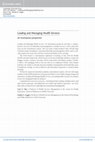 Research paper thumbnail of Leading and Managing Health Services; An Australasian Perspective