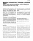 Research paper thumbnail of Noninvasive Evaluation of Arterial Abnormalities in Young Patients with Neurofibromatosis Type 1