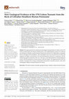 Research paper thumbnail of New Geological Evidence of the 1755 Lisbon Tsunami from the Rock of Gibraltar (Southern Iberian Peninsula)