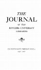 Research paper thumbnail of Title Page: Fifthieth Anniversary Issue 1937-1987