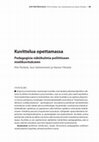 Research paper thumbnail of Kuvittelua opettamassa