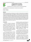 Research paper thumbnail of Fragmentation of native vegetation in a watershed