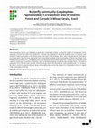 Research paper thumbnail of Butterfly community (Lepidoptera: Papilionoidea) in a transition area of Atlantic Forest and  Cerrado  in Minas Gerais, Brazil