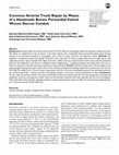 Research paper thumbnail of Common Arterial Trunk Repair by Means of a Handmade Bovine Pericardial-Valved Woven Dacron Conduit