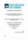 Research paper thumbnail of RICARDO REIS NO ESPETÁCULO DO MUNDO: UMA INTERPRETAÇÃO CÉNICA SARAMAGUIANA -  título de especialista de Adérito Lopes - 2022.