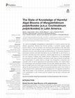 Research paper thumbnail of The State of Knowledge of Harmful Algal Blooms of Margalefidinium polykrikoides (a.k.a. Cochlodinium polykrikoides) in Latin America