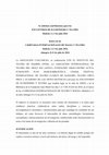 Research paper thumbnail of CONVOCATORIA DE CONTRIBUCIONES PARA LOS ENCUENTROS DE ILUSIONISMO Y TEATRO