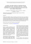 Research paper thumbnail of Slurry and dry particle erosion wear properties of WC-10Co4Cr and Cr3C2-25NiCr hardmetal coatings deposited by HVOF and HVAF spray processes