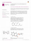 Research paper thumbnail of Crystal structure of 2-oxo-2H-chromen-3-yl propanoate