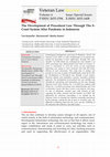 Research paper thumbnail of The Development of Procedural Law Through the E-Court System After Pandemic in Indonesia