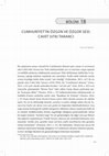 Research paper thumbnail of CUMHURİYET’İN ÖZGÜN VE ÖZGÜR SESİ: CAHİT SITKI TARANCI