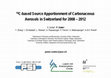 Research paper thumbnail of 14C-based Source Apportionment of Carbonaceous Aerosols in Switzerland for 2008 - 2012