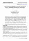 Research paper thumbnail of A Study on Investment and Return on Investment (ROI) on Social Media by Public Sector and Private Sector Banks in India