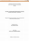 Research paper thumbnail of Colombia y las migraciones internacionales: panorama histórico, institucional y estadístico