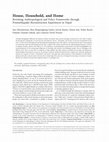 Research paper thumbnail of House, Household, and Home: Revisiting Anthropological and Policy Frameworks through Postearthquake Reconstruction Experiences in Nepal