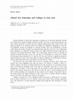 Research paper thumbnail of Liberal arts education and colleges in East Asia : possibilities and challenges in the global age