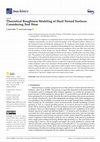 Research paper thumbnail of Theoretical Roughness Modeling of Hard Turned Surfaces Considering Tool Wear