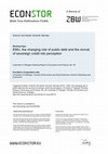 Research paper thumbnail of EMU, the changing role of public debt and the revival of sovereign credit risk perception