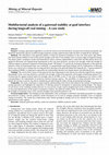 Research paper thumbnail of Multifactorial analysis of a gateroad stability at goaf interface during longwall coal mining – A case study