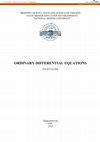 Research paper thumbnail of Ordinary differential equations = Звичайні диференційні рівняння