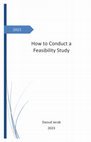 Research paper thumbnail of How to Conduct a Feasibility Study