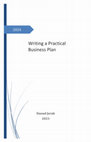 Research paper thumbnail of Writing A Practical Business Plan