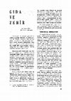 Research paper thumbnail of Gıda ve Zehir