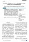 Research paper thumbnail of Mitigating the Impact of Covid-19 on Ghana’s Livestock Industry: The Role of Stakeholders