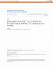 Research paper thumbnail of Dynamic Contextualization in Computer Supported Cooperative Work