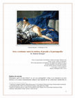 Research paper thumbnail of Arte y erotismo: entre la estética, el pecado y la pornografía