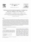 Research paper thumbnail of Mechanical and electrochemical properties of multiple-layer diode laser cladding of 316L stainless steel