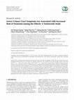 Research paper thumbnail of Lower Urinary Tract Symptoms Are Associated with Increased Risk of Dementia among the Elderly: A Nationwide Study