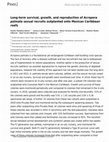 Research paper thumbnail of Peer Review #2 of "Long-term survival, growth, and reproduction of Acropora palmata sexual recruits outplanted onto Mexican Caribbean reefs (v0.1)