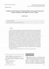 Research paper thumbnail of Evolution of the Doctrine of Proportionality: Assessing its Scope and Ambit in Relation to the Right to Privacy in India