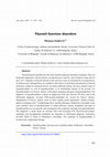 Research paper thumbnail of Thyroid function disorders