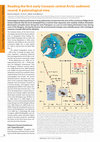 Research paper thumbnail of Reading the first early Cenozoic central Arctic sediment record: A palynological view