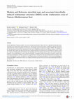 Research paper thumbnail of Modern and Holocene microbial mats and associated microbially induced sedimentary structures (MISS) on the southeastern coast of Tunisia (Mediterranean Sea)