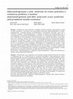 Research paper thumbnail of Hiperandrogenismo e pele: síndrome do ovário policístico e resistência periférica à insulina