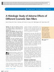 Research paper thumbnail of A Histologic Study of Adverse Effects of Different Cosmetic Skin Fillers